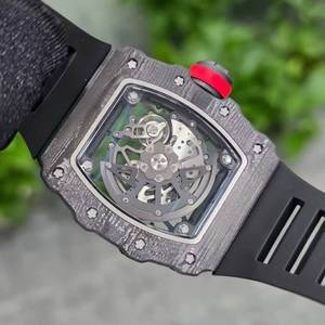 Montre automatique de sport et de fitness pour homme, modèle 2026 de luxe, mécanique creuse 3502 avec mouvement tourbillon en fibre de carbone NTPT - Product Image 5