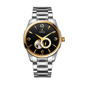 Men's Premium Formal Wristwatch Hollow Skeleton Dial Superior 904L Solid Stainless Steel Timepiece - Product Image 4