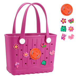 Bolsa de playa de goma ecológica, impermeable, ligera, para niños y adultos, recién llegada, de gran capacidad, tipo bolso de mano EVA. - Product Image 5