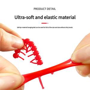 Leurre de pêche biomimétique appât à perles souples matériel de taquinerie dynamique pour carpe de carassin carpe verte 3 tailles - Product Image 2