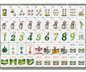 ชุดไพ่มาห์จงอะคริลิค 4 ชั้น แบบอเมริกัน 160 ชิ้น ชุดเกมความบันเทิงสำหรับครอบครัว ปรับแต่งได้ - Product Image 4