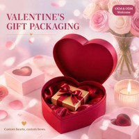 Boîte personnalisée en forme de cœur avec couvercle magnétique à nœud, emballage Bowcore rouge tomate rose floral, vente en gros d'usine OEM