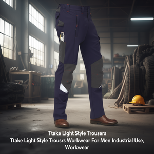 Pantalon de travail léger pour hommes, usage industriel - Product Image 3