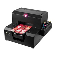Stylo de bricolage numérique 6 couleurs Mini taille Direct carte d'identité CD PVC verre cuir métal bois étui de téléphone Led Jet d'encre à plat imprimante Uv A4