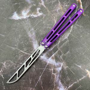 Лучшие игрушки для кемпинга, Складные Игрушки-бабочки, тренировочный инструмент с 420 сталью, настраиваемый, OEM, опора, открытый нож, качели - Product Image 3