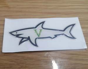 Pegatinas Personalizadas Shark CP Jul Vrunk Marsella Bandera de Palestina Pegatina Paul and Shark - Product Image 2