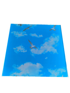 Soundproof Waterproof Plastic Square Pvc <strong>Ceiling</strong> 595*595 /603*603mm - Product Image 6