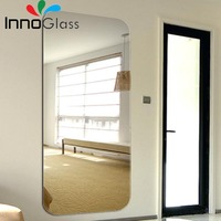 Custom Sizes Bevel Edge Copper Free Silver Mirror with Competitive Price