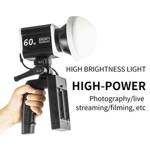 Éclairage photographique professionnel 60W RVB Portable COB pour Studio et <span class=keywords><strong>YouTube</strong></span> lumière de remplissage audio <span class=keywords><strong>vidéo</strong></span> extérieure portable - Product Image 4