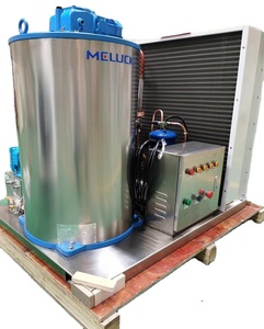 Fábrica 10 toneladas por día Máquina de hielo en escamas Nueva máquina de hielo en escamas de refrigeración por aire - Product Image 3