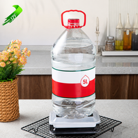 4oz 160ml Zwarte Transparante PP BPA-Vrije Magnetronbestendige Lekvrije Vershoudende Wegwerp Lunchbox Deksel Fruit
