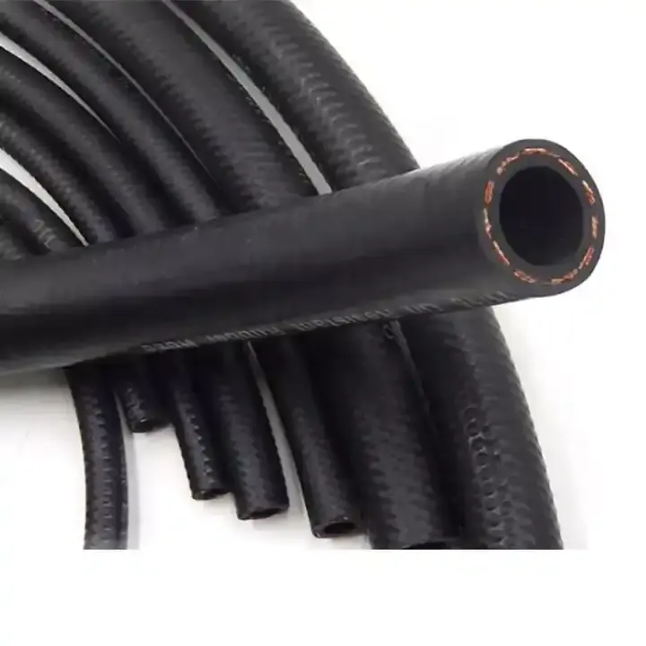 Tubo flessibile per l'erogazione dell'acqua agricola da 1.5 pollici in gomma di rinforzo a spirale in due fili di acciaio