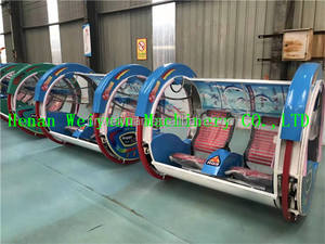 Paseos en parque de atracciones que funcionan con monedas 360 grados Rolling Electric Leswing Swing Car Happy Car a la venta - Product Image 5