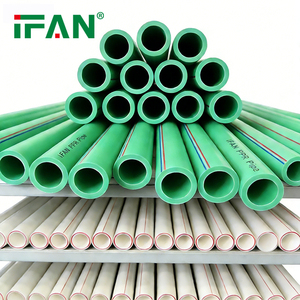 <span class=keywords><strong>Tubi</strong></span> PPR IFAN PN16 PN20 PN25 <span class=keywords><strong>per</strong></span> <span class=keywords><strong>Acqua</strong></span> Calda e Fredda, Tubo in Plastica 20-160mm Verde Bianco - Product Image 4