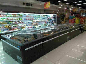 Escaparate congelador/congelador <span class=keywords><strong>horizontal</strong></span>/<span class=keywords><strong>nevera</strong></span> Insular para carne congelada - Product Image 3