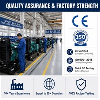 60kW Hochleistungs-Industrie-Dieselgenerator mit Schalldämpfung für Baustellen, Fabriken und Notstromversorgung