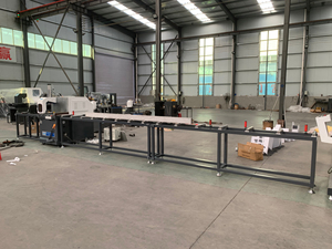 מכונת חיתוך פרופילי אלומיניום חצי אוטומטית, חזקה במיוחד, ראש יחיד, חיתוך בזווית 90 מעלות, לחלונות, עם תמיכה בהתאמה אישית - Product Image 3