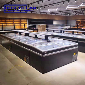 Congelador superior comercial Refrigeradores de una sola temperatura Venta al por mayor Congelador profundo de isla fría para uso en el lugar - Product Image 2