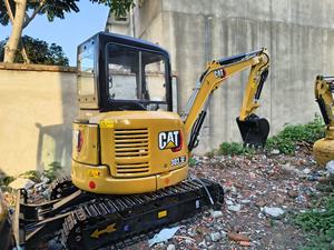 Mini-excavatrice CAT303.5 d'occasion de 3,5 tonnes, composants principaux d'occasion : moteur, boîte de vitesses, pompe à engrenages, roulement, PLC - Product Image 6