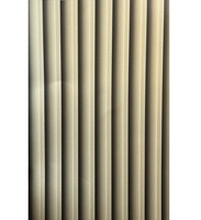 Paneles decorativos duraderos y elegantes de panel compuesto de aluminio, perfectos para paredes interiores y exteriores contemporáneas