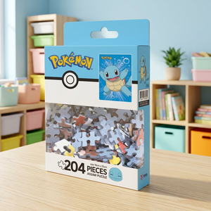 Rompecabezas de Cartón Coreano de Pokémon, 204 Piezas, Squirtle, 250x250mm, Juguete Educativo de Dibujos Animados para Niños, Coleccionable - Product Image 2