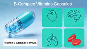 Comprimés de <span class=keywords><strong>Vitamine</strong></span> B <span class=keywords><strong>Complexe</strong></span> Haute Concentration avec B1, B2, B6, B12 et Acide Folique pour l'Énergie, la Santé <span class=keywords><strong>C</strong></span>érébrale et Immunitaire - Product Image 6