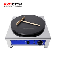 Machine à crêpes électrique 3000W à poêle unique pour usage domestique ou machine à crêpes commerciale
