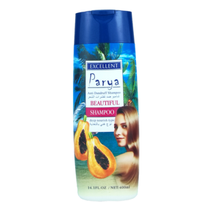 Champú Capilar Nutritivo Profundo, Suave como la Seda, Anticaspa, Natural y Refrescante, en Botella de Plástico de 400 ml - Product Image 1