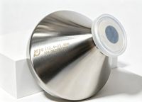 Trémie d'alimentation conique en acier inoxydable 304 sanitaire, à raccord Tri-Clamp, poli miroir, stérilisable, pour l'alimentation, les boissons et l'industrie pharmaceutique