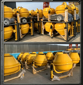 Mélangeur à béton électrique JINLIN CM280L, portable et mobile, moteur 105 kW, 5 m³/h, entretien facile, déchargement facile, directement de l'usine - Product Image 6