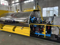 Camion distributeur d'asphalte automatique pour les projets de construction routière