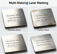 Nouvelle machine de marquage et de gravure au laser CO2 automatique 30W refroidie par eau pour le bois, le plastique, le cuir, le caoutchouc, l'acrylique