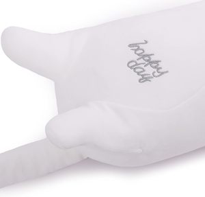 Ücretsiz kargo PP pamuk süper yumuşak doldurulmuş hayvan beyaz kedi peluş yastık oyuncak sevimli yavru uzun atmak yastık bebek çocuklar için hediye - Product Image 5