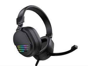 Haute qualité USB LED bandeau pliable Microphone <span class=keywords><strong>PC</strong></span> ordinateur <span class=keywords><strong>casque</strong></span> de jeu <span class=keywords><strong>casque</strong></span> <span class=keywords><strong>Gamer</strong></span> Auriculares - Product Image 4