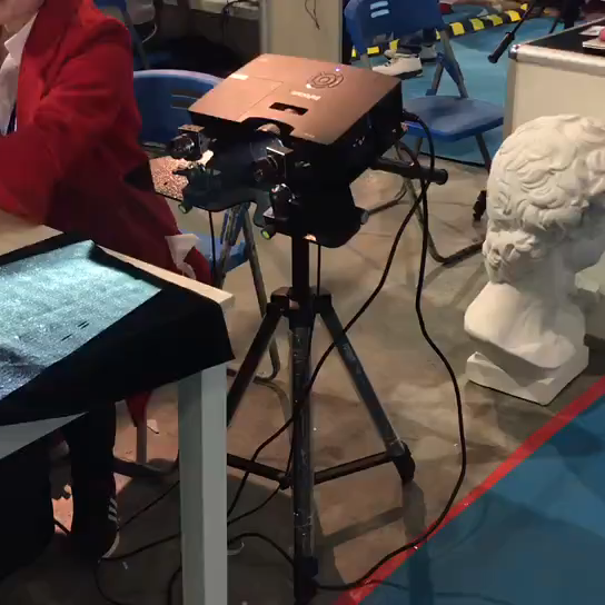 Hot Sale 3D Scanner with USB Interface Low Price High Precision 0.01mm Scanning Range 2-200cm Max Paper Size A4