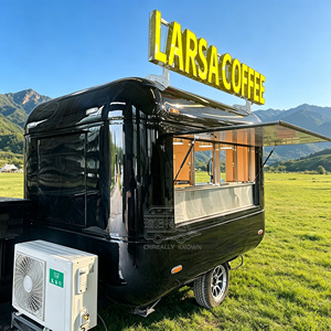 Mobile Cart Coffee Trailer Coffee Truck Mobile Coffee Van Street Beverage Kiosk Catering Food Trailer <b>Uk</b> Standard - Product Image 6