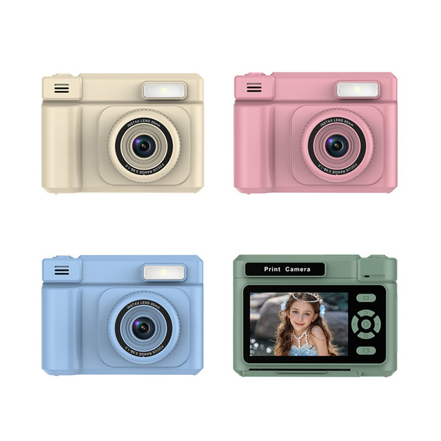 Hot Sale Kids Instant Print Camera with CMOS Sensor & MicroSD Support for 3-9 Year Old Boys Girls-Children's Day Birthday Gifts