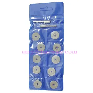 Edelsteine, Mini galvani sierte Diamant schneid scheibe Diamond Dental Disc mit Griff, 40mm Diamant schneid scheibe