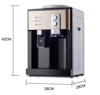 Refroidisseur d'eau de comptoir de bureau à domicile de style moderne Distributeur d'eau chaude et froide de bureau portable de petite taille pour bouteille de 5 gallons