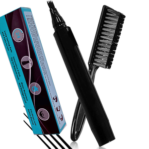 Penna riempitrice per <span class=keywords><strong>barba</strong></span> impermeabile colore nero riempimento spazi vuoti potenziatore per sopracciglia disegno per capelli styling kit penna per riempimento <span class=keywords><strong>barba</strong></span> penna per <span class=keywords><strong>barba</strong></span> - Product Image 1