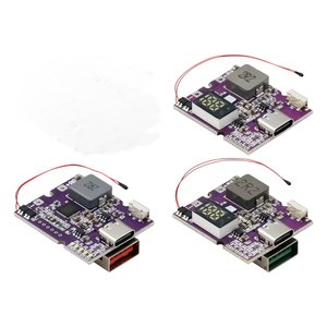 Módulo de Circuito de Batería Externa de 22.5W con Carga Rápida Bidireccional, Puerto USB Tipo-C con Pantalla Digital/Luminosa, Compatible con PD/QC3.0 2.0 - Product Image 1