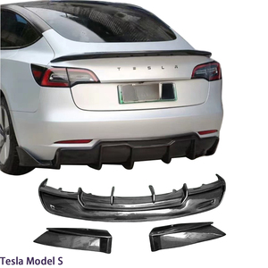 ดิฟฟิวเซอร์หลังคาร์บอนไฟเบอร์สไตล์ Model S - Product Image 1