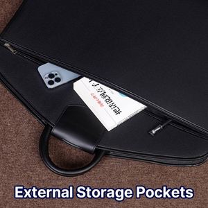 Bolsa de Viaje Resistente para Trajes, Funda Protectora Antipolvo para Ropa, Protector de Trajes Colgante Antiarrugas con Asas de Cierre Magnético - Product Image 2