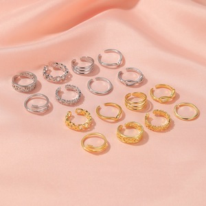 Bohemio sin fin cobre dedo del pie anillos minimalista flor <span class=keywords><strong>Opem</strong></span> pies nudillo anillo mujeres pie joyería al por mayor - Product Image 2