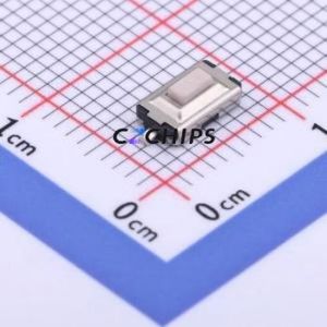 TS-KG07S-AT25F Tactile Switch SMD Switch Single Pole Single Throw Rectangle Button 2.5N Vertical Mount - Product Image 1