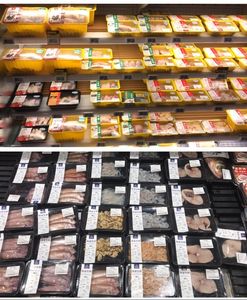 Barquettes rectangulaires personnalisées en plastique PP noir pour calamar, emballage thermoformé jetable scellable pour viande fraîche et aliments - Product Image 5