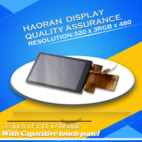 Module d'affichage LCD IPS TFT 3,5 pouces, MCU 8/16 bits, interface parallèle RGB SPI, 50 broches, écran tactile capacitif ILI9488