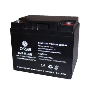 CSSB sealed rechargeable battery VRLA lead acid battery 12V 40AH