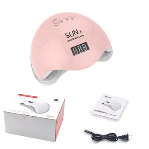 Nhà Máy Chuyên Nghiệp Nail Gel Polish Led UV Chữa Ánh Sáng Salon Sản Phẩm Auto Sensor Sun5 Nail Đèn