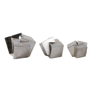 Sculture Minimaliste a Forma di Cubo in Poliresina, Decorazioni Moderne per Casa, Bagno, Ufficio e Soggiorno - Product Image 2